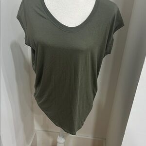 Athleta Dark Green Short Sleeve Tee